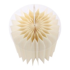 7Pcs Foldable Paper Column Display Stands for Wedding Dessert Flower White