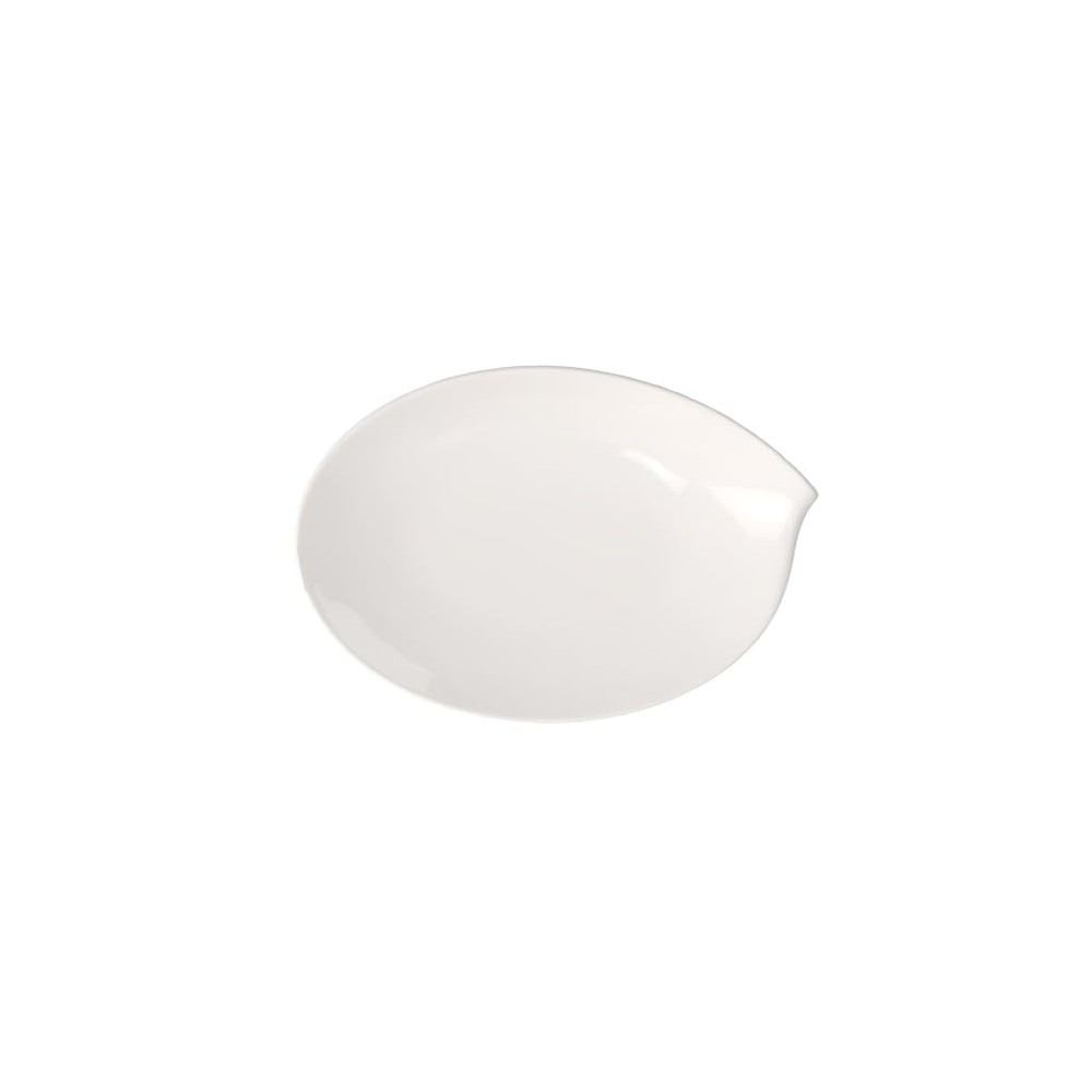 Villeroy & Boch Villeroy Boch Flow Oval Platter 14 In Premium Porcelain White