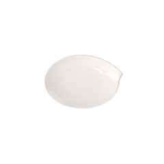 Villeroy & Boch Villeroy Boch Flow Oval Platter 14 In Premium Porcelain White