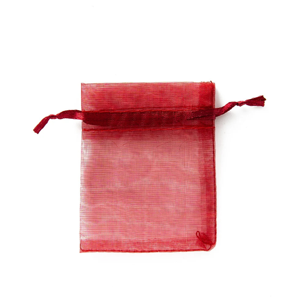 50Pcs Gold Gift Drawstring Bags Pouches for Jewelry Organizers Favor Candy Bar C