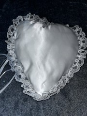 Vintage Classic Wedding Pillow Lace Ribbon