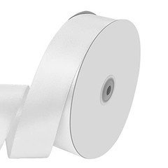 1-1/2″ Wide x 100 Yards Single Faced Satin Ribbon – 1-1/2″ x 100 Yards White