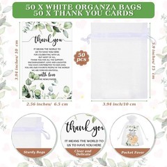 Ecation Wedding Favors for Guests Wood Heart Puzzle Keychains Thank You Cards