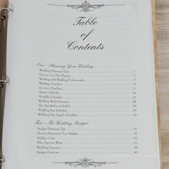 Your Perfect Wedding Planner Cathy Bouchard Floral 3-Ring Binder Organizer Forms