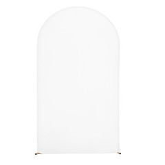 Uimoso Metal Arch Backdrop Stand with Cover Set, 7.2 x 4 ft