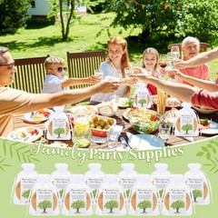Teenyyou 25 Sets Family Reunion Favors Include a is a Brown, White