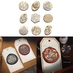 Exquisite Castle Wax Seal Stamp Brass Head Make Special Occasion More Memorable