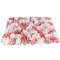 6*Flower Wall Panel Party Artificial Wedding Decor Rose Bouquet Romantic Flower