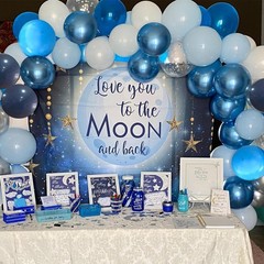 Blue Balloons Metallic Balloon, 60Pcs 12Inch Chrome 12 inches,