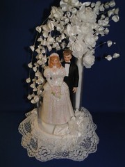 New Wilton Designer Series Glorious Wedding Cake Top Black Coat # 118-420