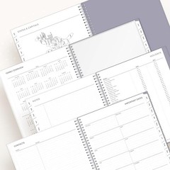 2026 Weekly and Monthly Planner Calendar, January 2026 8.5″ x 11″ Laila- 2026
