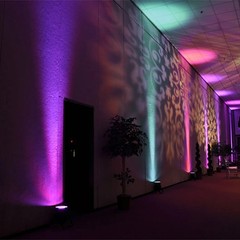 6 Watt ASSORTED LED Backdrop SPOTLIGHT Waterproof Landscape Lights Party Event