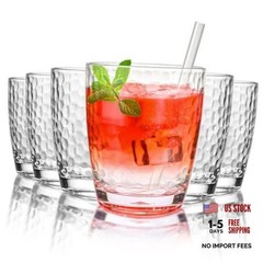 6 Pcs Plastic Drinking Tumblers of 14 oz, Acrylic Drinking Glasses 14 oz-6 pcs