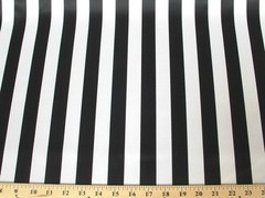 30 BLACK & WHITE STRIPED SATIN TABLECLOTHS 60″x126″ CHARMEUSE PRINT SILK