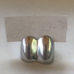 Inspired Generations Heart Holder Picture Place Holder Polished Aluminum