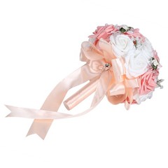 Artificial Bouquet Beautiful Simulation Flowers For Wedding Easy To Use