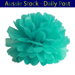 Pom Poms Tissue Paper Pompoms Wedding Baby Shower Birthday Party 6″-10″ 5pcs