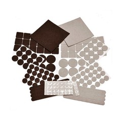 165 Piece Two Colors – Variety Size Furniture Felt Pads. Self Adhesive Pads w…