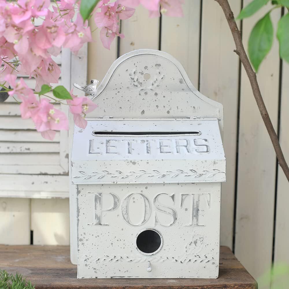 White Wedding Post Box Ideas Decorative Wedding Card Box