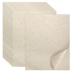 Certificate Paper set 8.5×11 In Parchment Printer Stationery 70 PCS