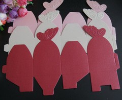 (20 PACK) BUTTERFLY TOP BOXES 2.5″ x 2.5″ party favor wedding candy gift jewelry