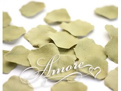 1000 Wedding Silk Rose Petals Sage, Petals & Garlands, Rose Petals