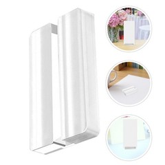 10Pcs Clear Acrylic Card Display Stands for Birthday Exhibition and Wedding Use