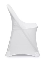 10 pcs White Stretchable Spandex Folding Chair Cover Party