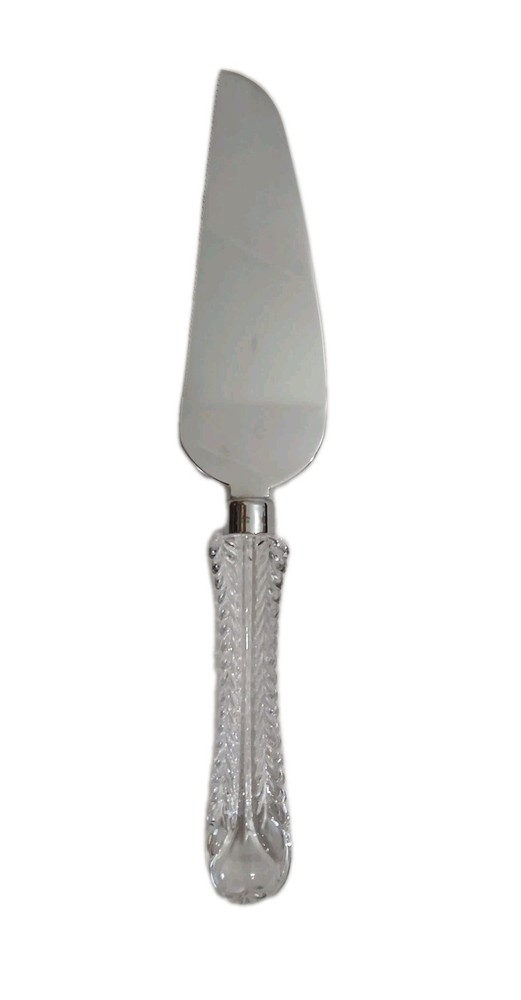 Shannon Crystal Juliet Pie/ Cake 12″ Server Knife Wedding Bridal Holiday