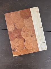 Country Leaves Photo Album Scrapbook Handcrafted new 10.5″x13″ 10 pages.