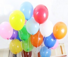 100 X Latex PLAIN BALOON BALLONS helium BALLOONS Quality Party Birthday Wedding