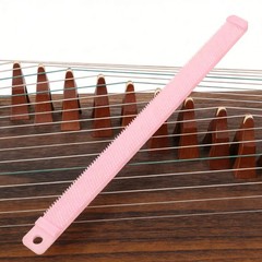 Universal Pink Silicone Guzheng Mute Belt for Guzheng String Sound Dampening