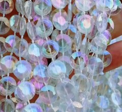 99FT/30M Multi-Color Acryli Crystal Beads Garland Wedding Decorations Party