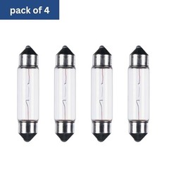 TBE Lighting Replacement Festoon Bulbs, PACK OF 4 Xenon lights for