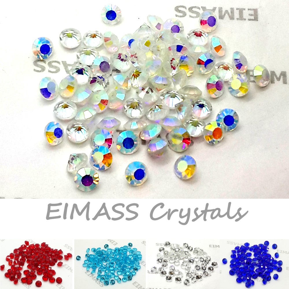 500 x Table Scatter Crystals, EIMASS® 3787 Wedding Party Glass Diamante Gems