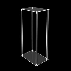 10Pcs Acrylic Flower Stand Wedding Centerpiece Tall Vase Bouquet Backdrop Vase