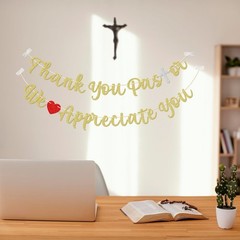 Thank You Pastor We Appreciate You Banner, Pre-strung Church Banners, Church …