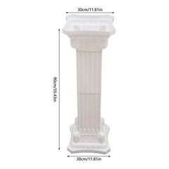 4 Pcs Wedding Party Roman Pillars European Style Landscaping Flowerpot Holder