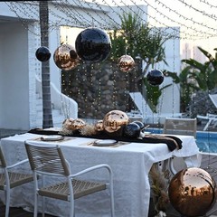 Yescom 16″ Large Disco Ball Mirror Big Hanging Glass for Party Events Wedding