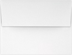 LUXPaper A2 Invitation Envelopes | 50 Qty., Envelope, 60lb. Bright White