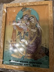 Wooden Vintage Wedding Invitation India 2015 8X6