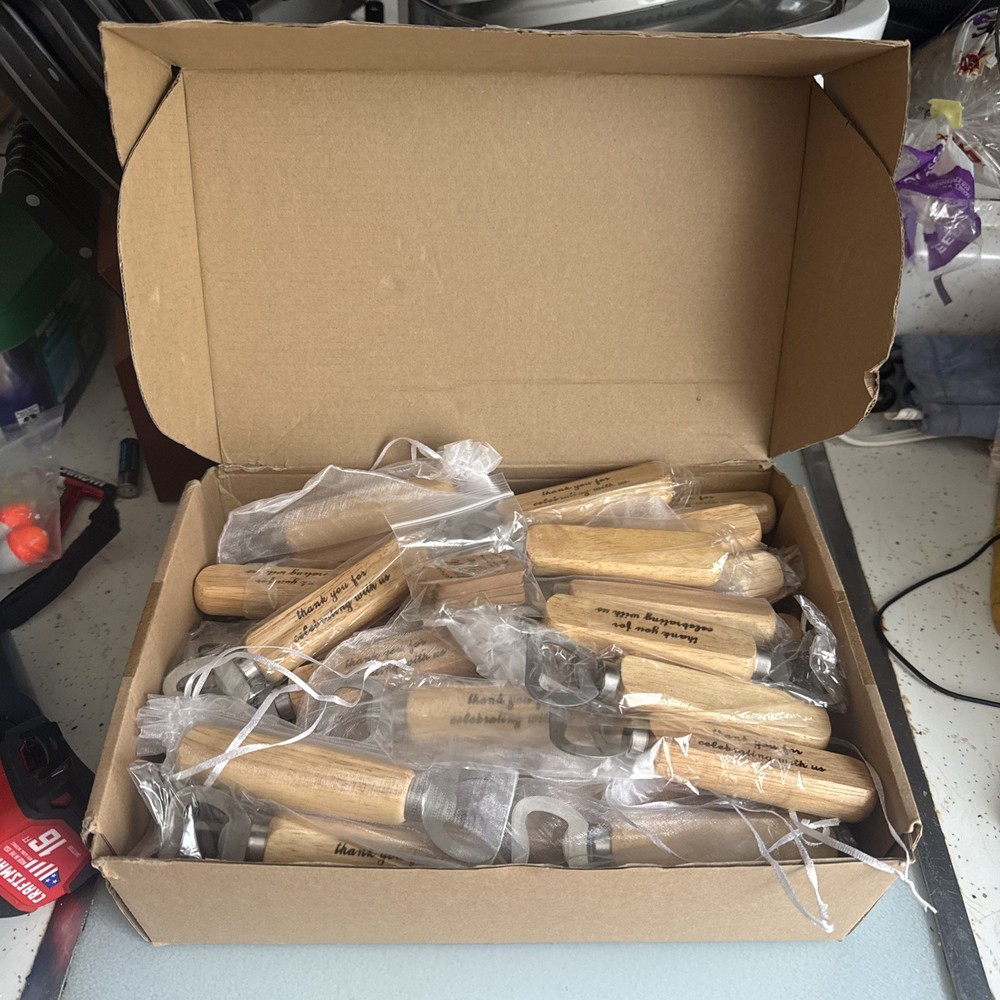 55 Zhehao New In Box Bottle Openers Thank You Gifts for Wedding Or Party Events
