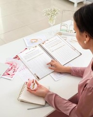 Beautiful Wedding Planner Book and Organizer – Enhance Excitement and Boho