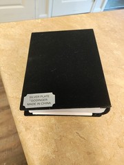 SILVER PLATED SATIN FINISH WEDDING ALBUM FRAME HOLD 4X6 PHOTO ALBUM HOLDS 100