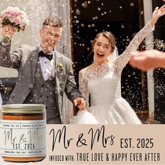 Wedding Gifts for Couples 2026, Bridal Shower Gifts from Bride – ‘Mr and Mrs …