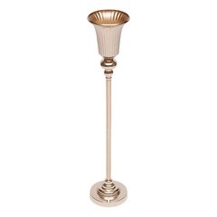 10Pcs Trumpet Vase Wedding Centerpiece Flower Stand Vintage Metal Flowers Decor