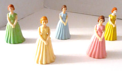 Vintage Debutante Formal Dress Gloves MCM Birthday 60s Cake Topper Hong Kong 3″