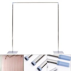 Professional Backdrop Stand Pipe Kit 10’x10’/10’x 20′ Heavy Duty Background Pipe