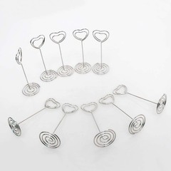 Table Number Card Holders Place Card Holder, 25 Pack Picture Holders for Tables,