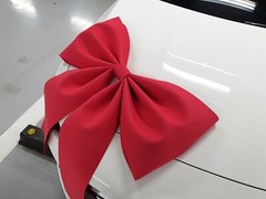 Wedding Car Decoration Big King Giant Size eva form Ribbon By italy designer